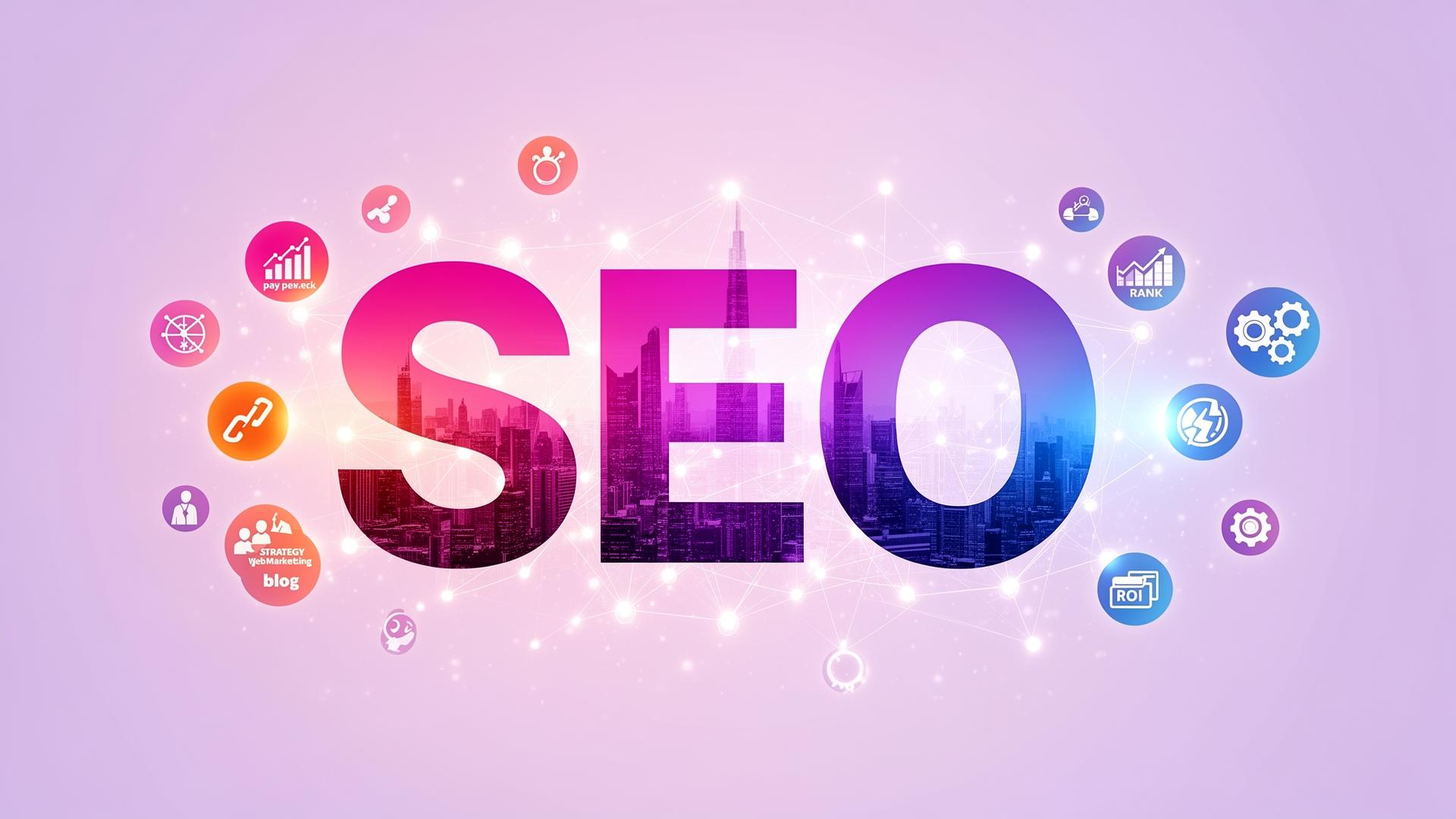 SEO and digital marketing network — strategy, analytics, social media, paid ads